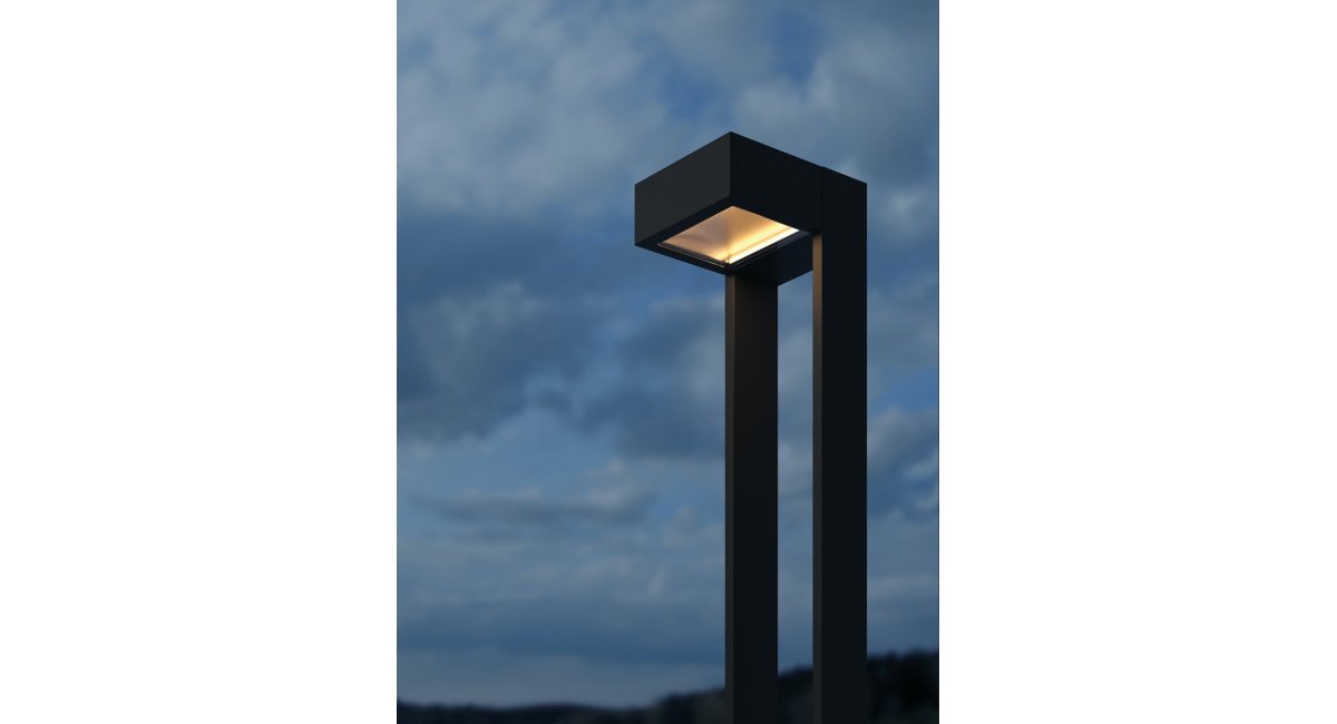 FLOS - MILE - LÁMPARA DE PIE - MINIM - LÁMPARA DE EXTERIOR - varias alturas - lifestyle