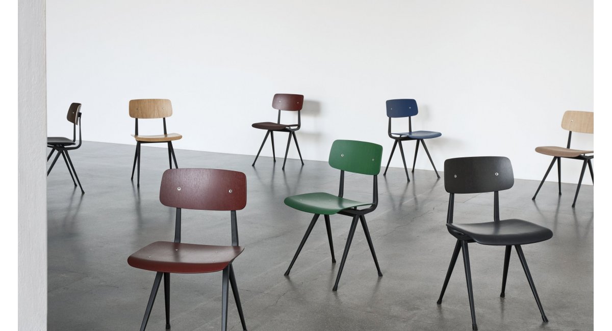 Familia sillas Result - Madrid - Barcelona - HAY - MINIM Showroom - lifestyle