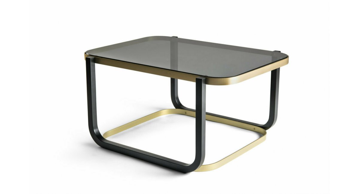 GTV - DUET - MESITA - MESA DE CENTRO - MINIM - tablero cristal
