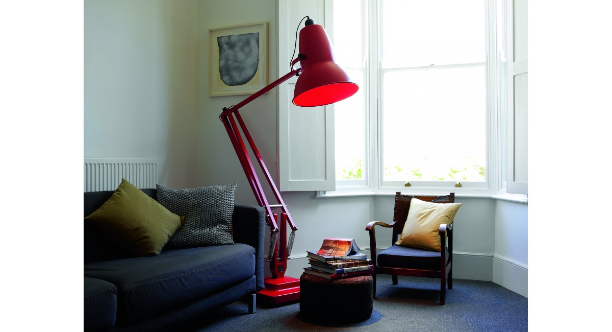 Anglepoise, Original 1227 Giant brass floor lamp