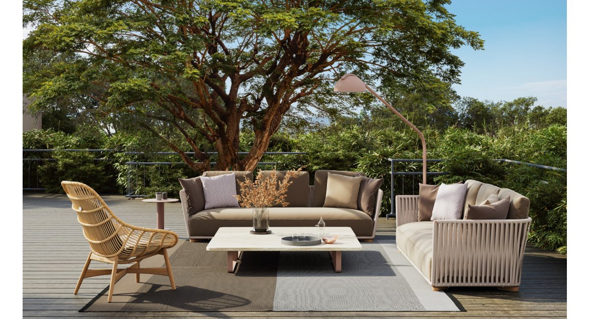 Grand Bitta - sofá - Kettal - MINIM