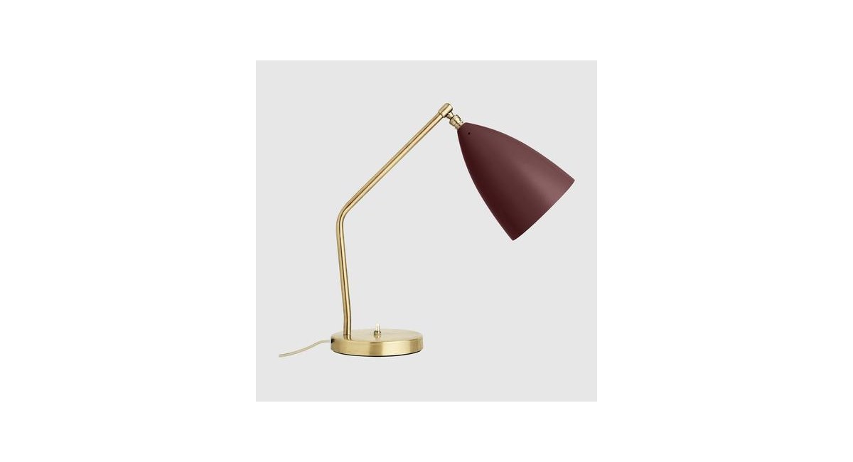 Grasshoppa_Table Lamp_lámpara de sobremesa_lámpara roja_lámpara granate_Gubi_MINIM