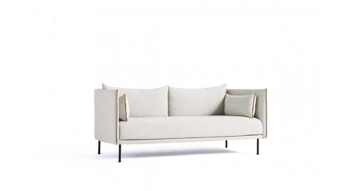 HAY_ Sofá Silhouette 2 seater_2 asientos_blanco_white_MINIM Showroom_Madrid_Barcelona