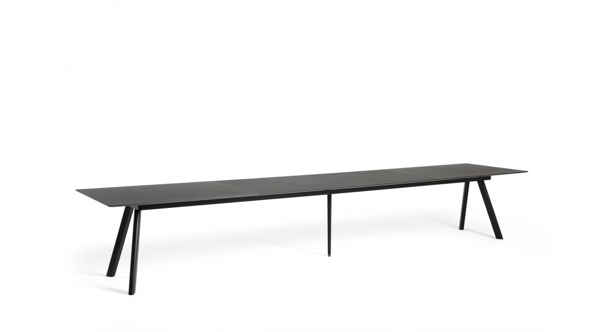 HAY_CPH 30 Extendable Frame_mesa extensible_desk_escritorio extensible_L250_450 x W90 x H74_ Black lino_mesa negra_MINIM Showroom_Madrid_Barcelona