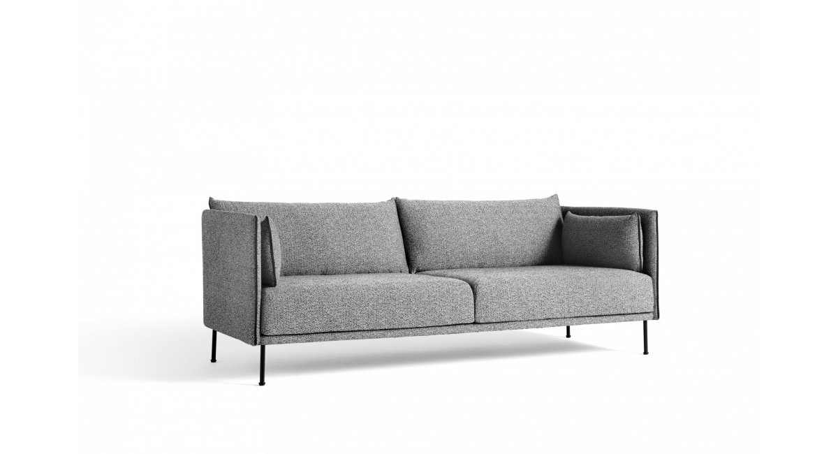 HAY_Silhouette 3 seater_3 asientos_low black base_bade baja en negro_MINIM Showroom_Madrid_Barcelona
