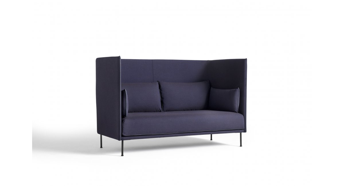 HAY_Silhoutte Sofa High Backed Duo 2 Seater-2 asientos_patas ahumadas_MINIM Showroom_Madrid_Barcelona