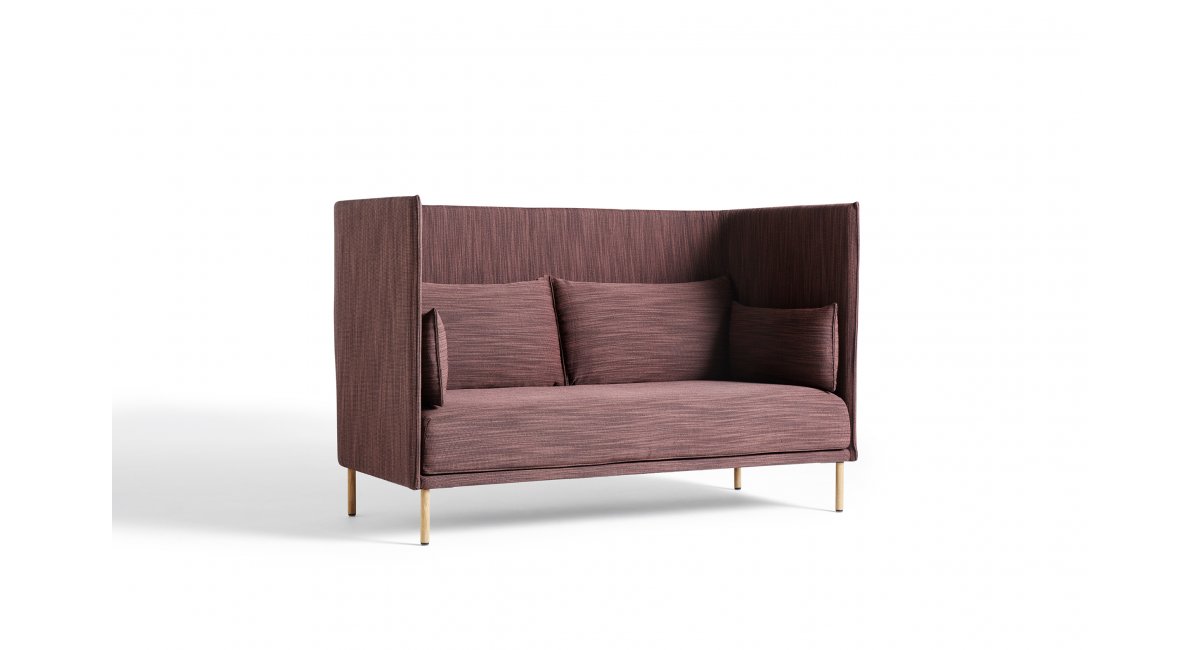 HAY-Silhoutte Sofa High Backed Duo 2 Seater-2 asientos_patas doradas_MINIM Showroom_Madrid_Barcelona