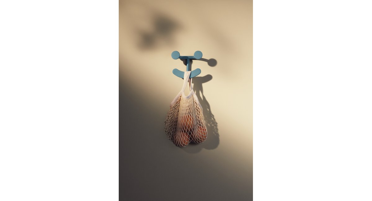 Happy Hook_ Dark Turquoise colgador - cocina - lifestyle naranjas - MINIM