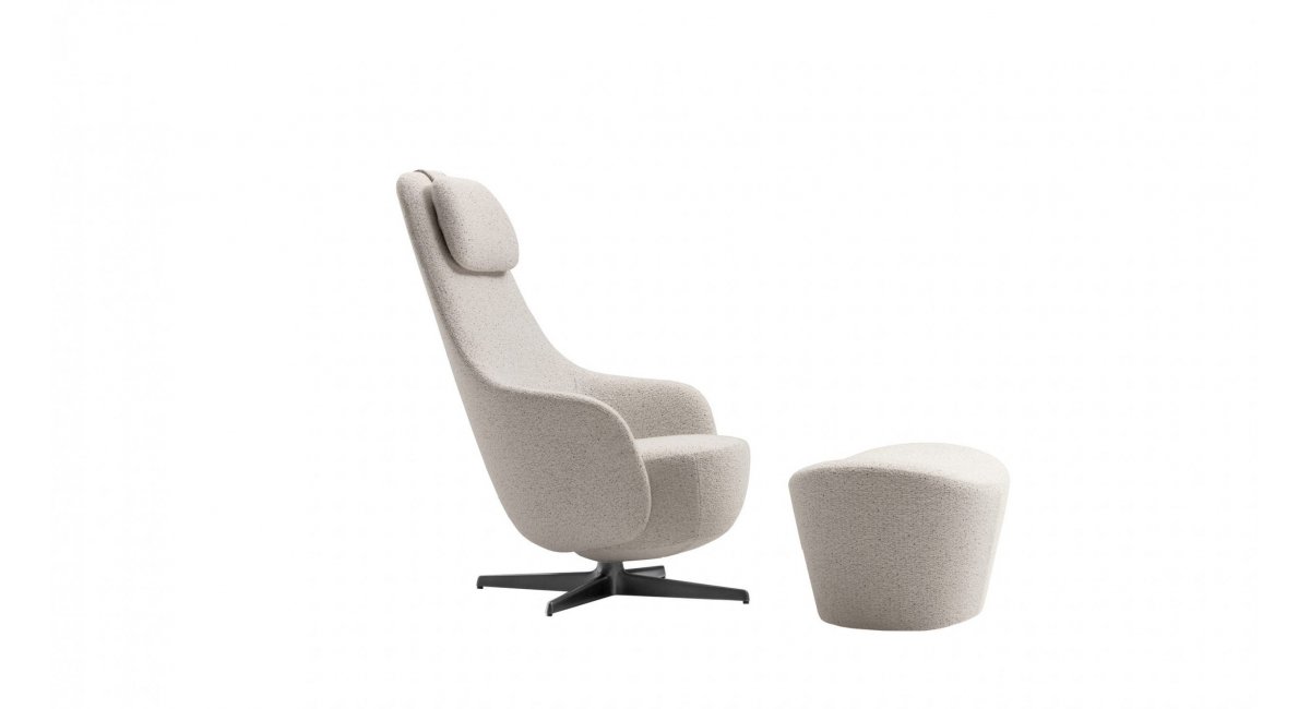 Harbor Laidback - butaca - B&amp;B Italia - MINIM