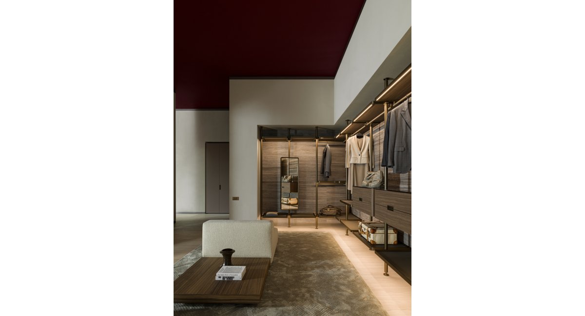 Hector Night - estanterías - vestidor - Molteni - MINIM