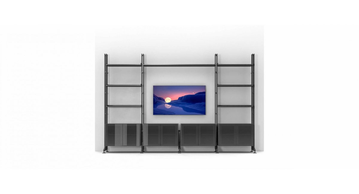 Infinito Wall_Estantería- Cassina-MINIM - lifestyle salón - muebles TV