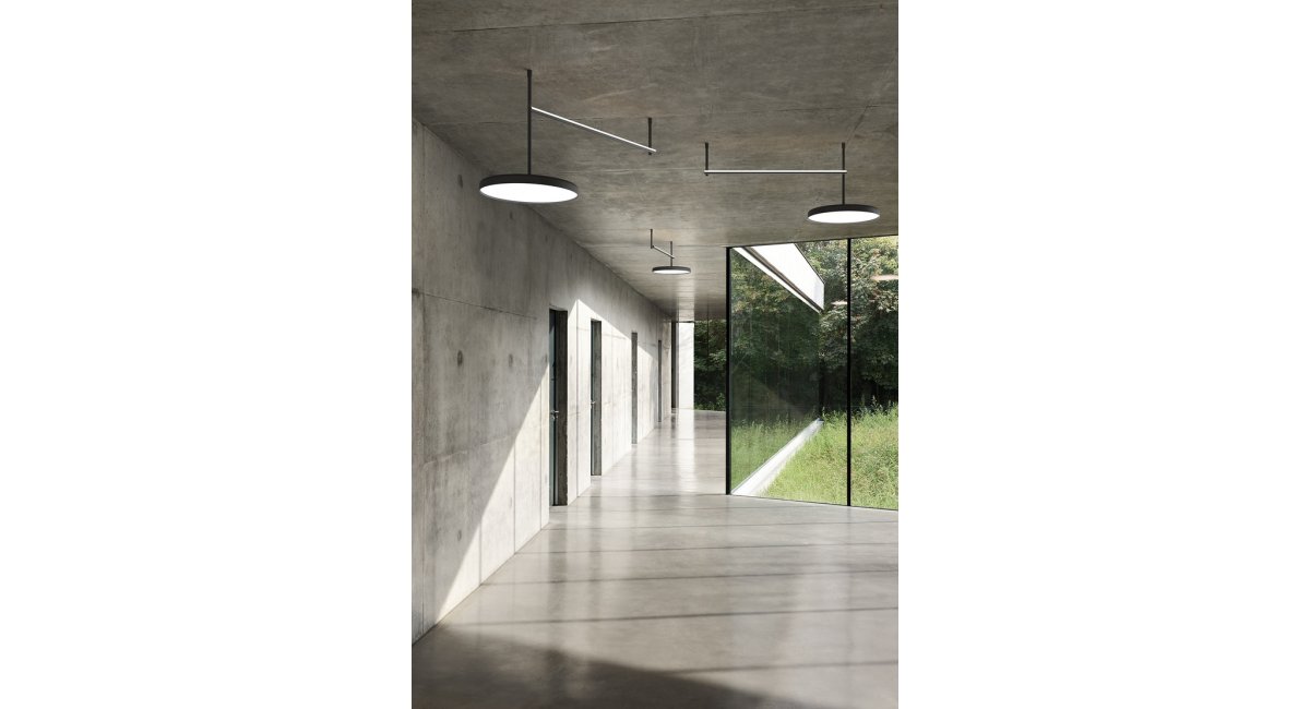 Infra Structure Episode 2 -Sistema de iluminación Flos - MINIM - lifestyle iluminación espacio