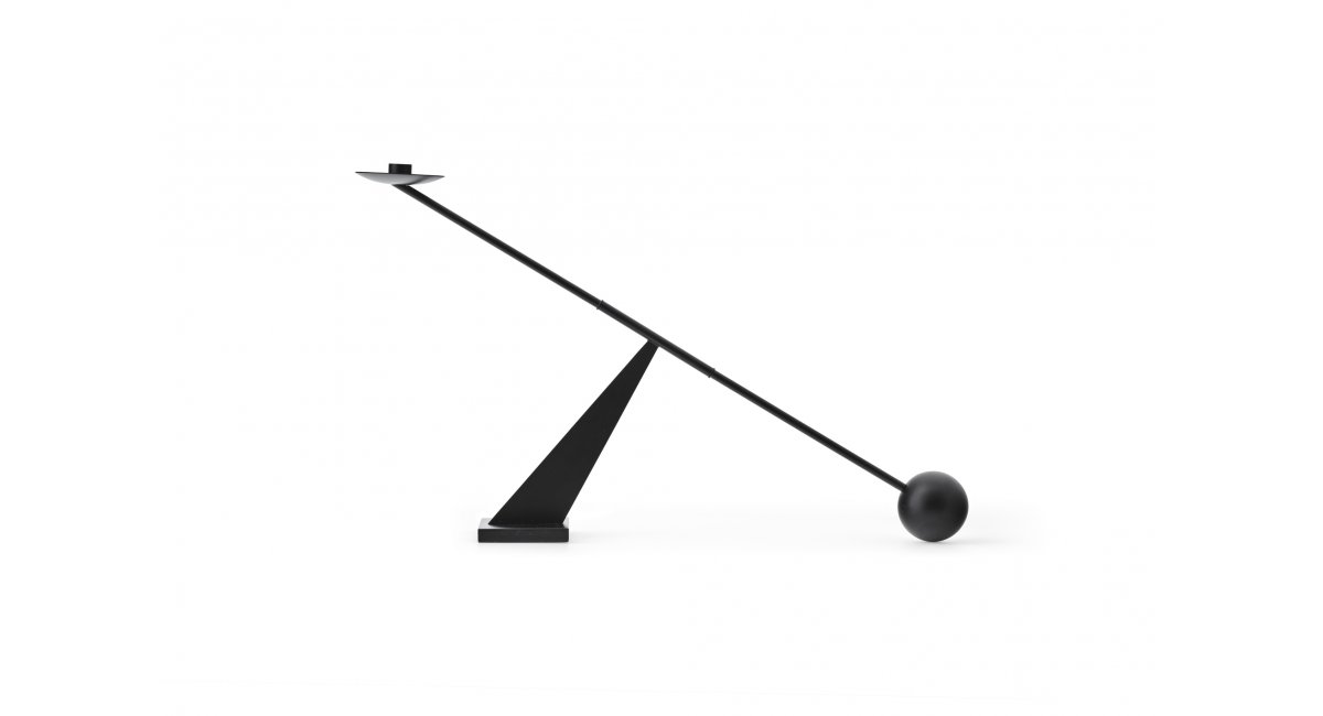 Interconnect Candle Holder - candelabro - MENU - MINIM - color negro