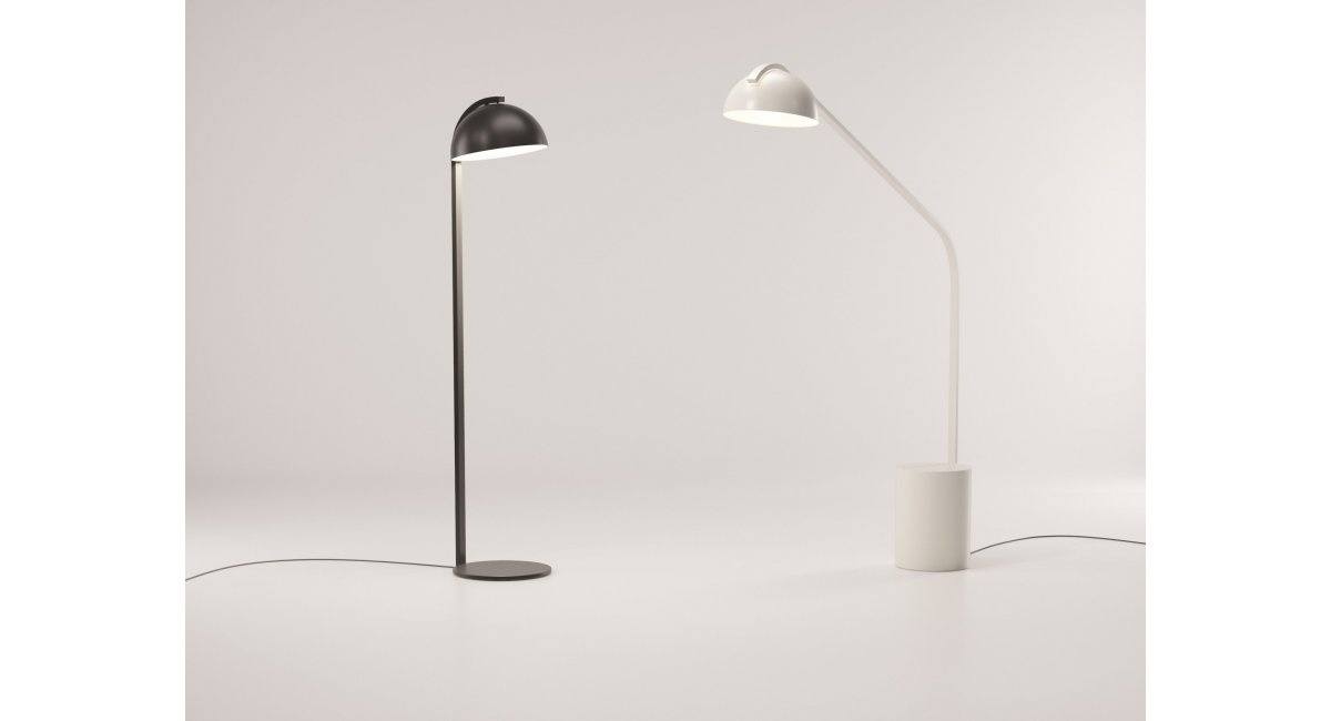 KETTAL _ Half Dome_ Lámpara de pie_varios modelos_MINIM_varios colores