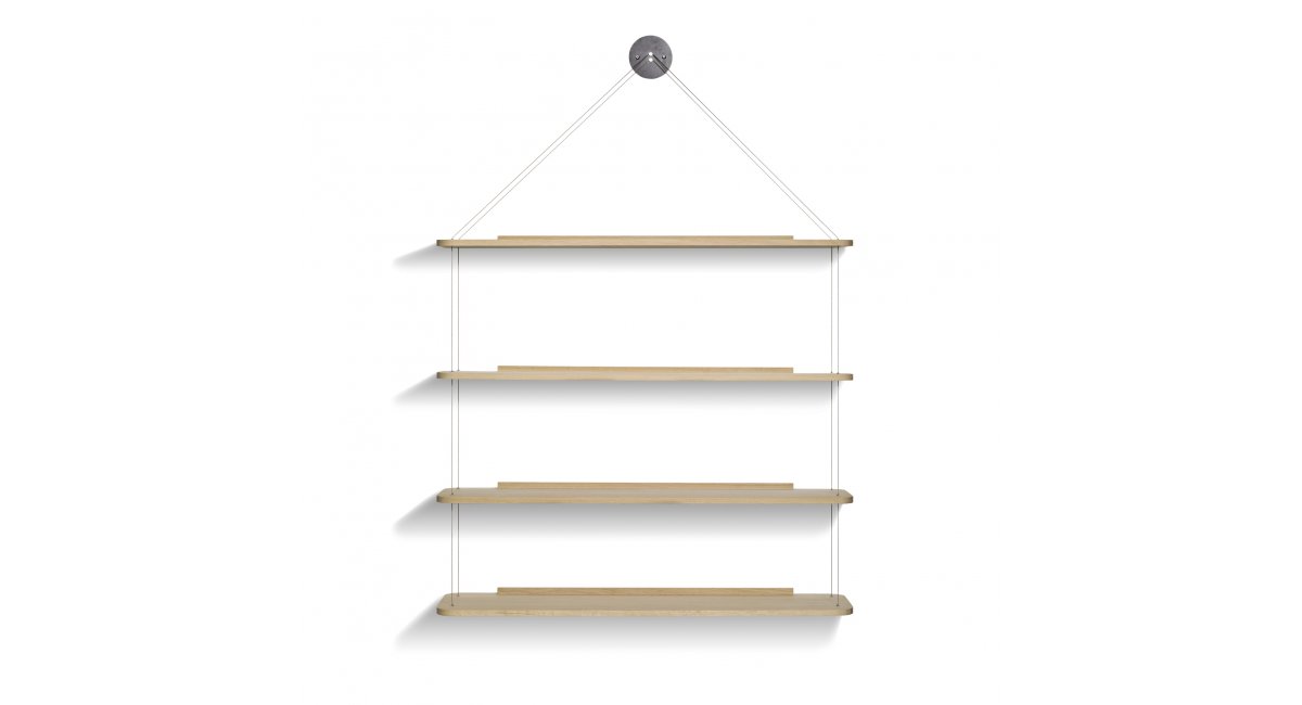 Karakter _ Libreria Pensile - estantería de roble - MINIM