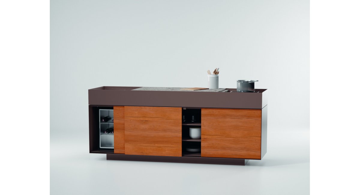 Pavilion kitchen de Kettal en Minim Barcelona