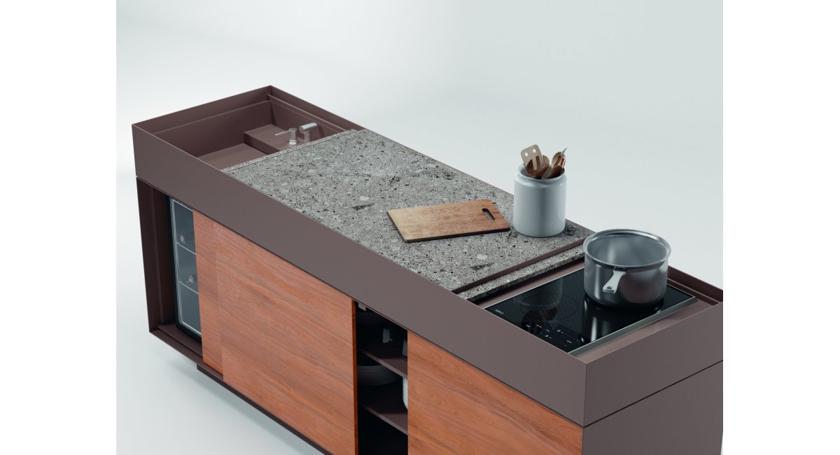 Pavilion kitchen de Kettal en Minim Barcelona