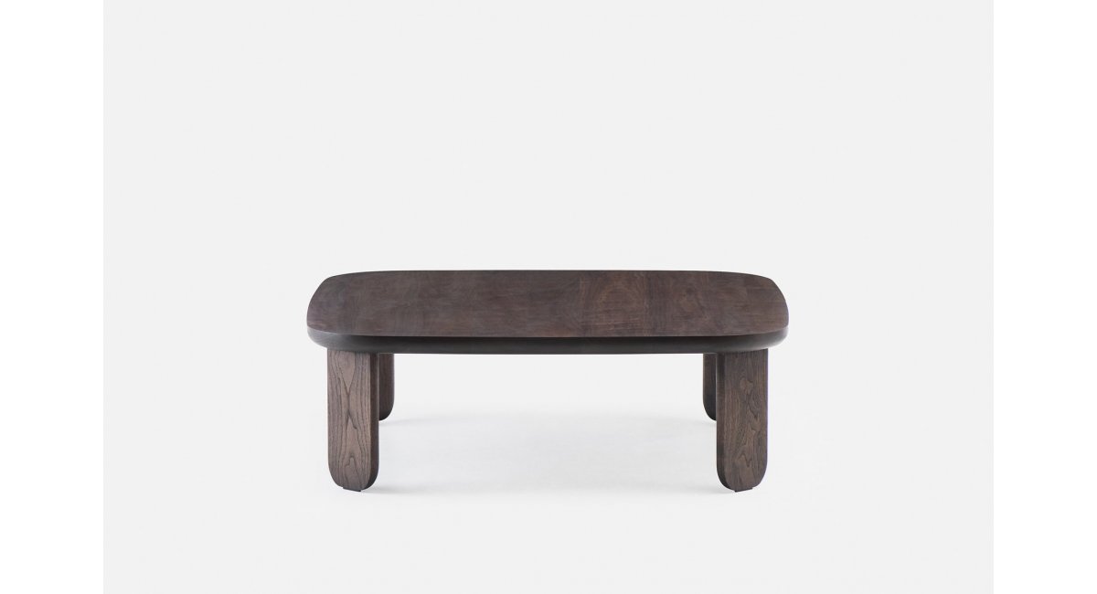 Kim Coffee Table - Luca Nichetto- madera de nogal barnizada -delaespada - MINIM