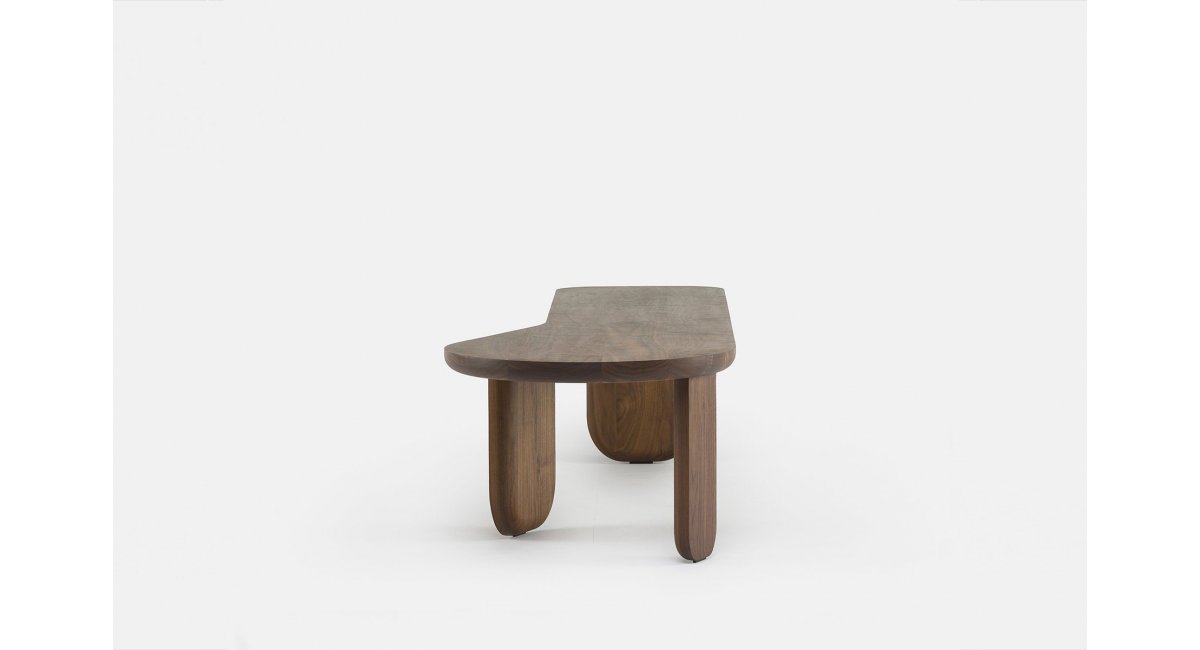 Kim long table - mesa de centro larga - banco - Luca Nichetto - MINIM