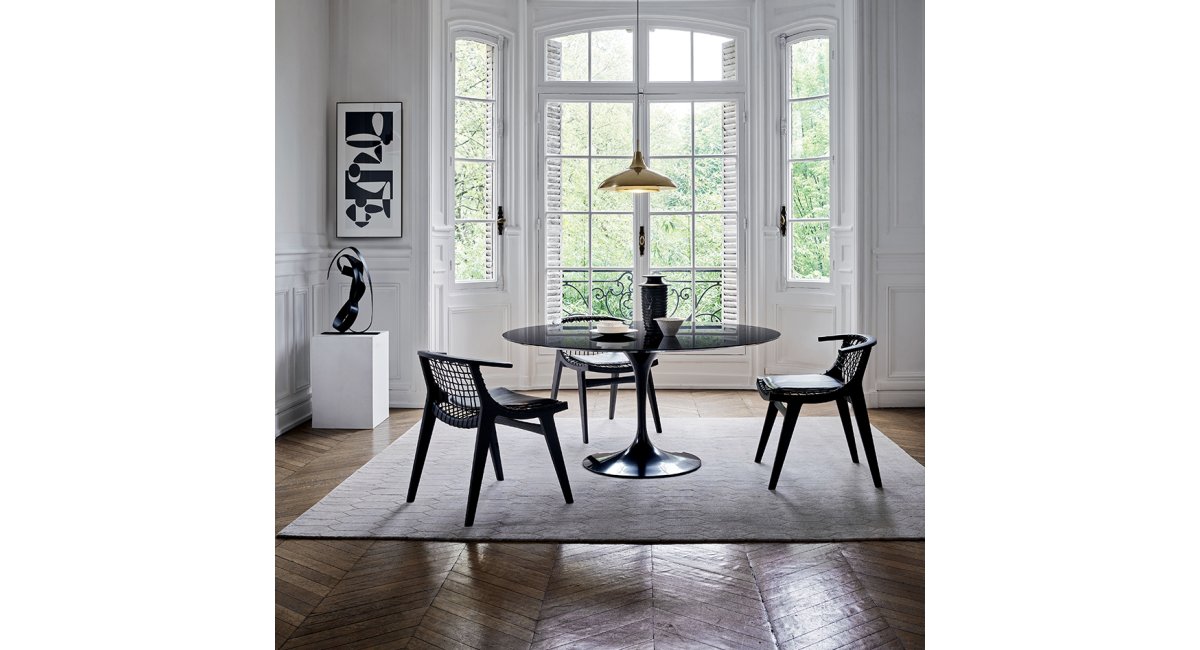 Klismos chair KNOLL MINIM