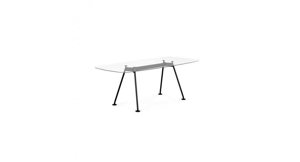 Grasshopper - Dining Table - mesa de comedor redonda - Knoll - MINIM - mármol detalles grises