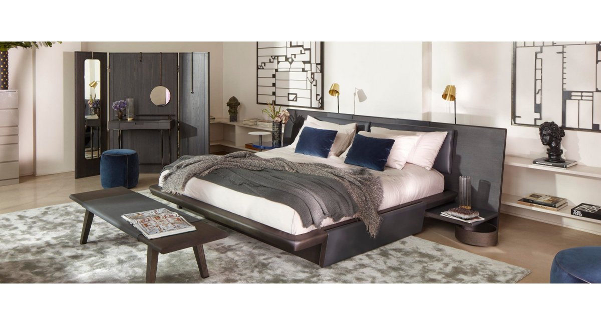 L42 ACUTE cama - Cassina - Rodolfo Dordoni - MINIM - lifestyle ACUTE - dormitorio - Habitación