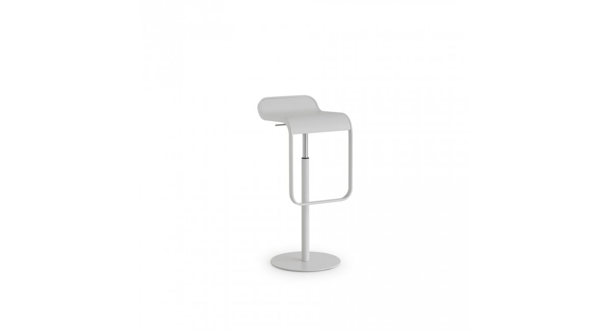 LEM - taburete alto - sin reposabrazos - La Palma - MINIM - taburete gris