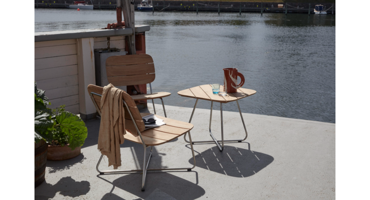 LILIUM LOUNGE TABLE - mesa de exterior - SKAGERAK - MINIM - lifestyle