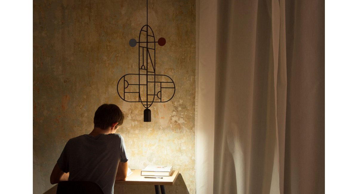 LINES &amp; DOTS - LD10 - lámpara de techo - Gofi - MINIM - lifestyle