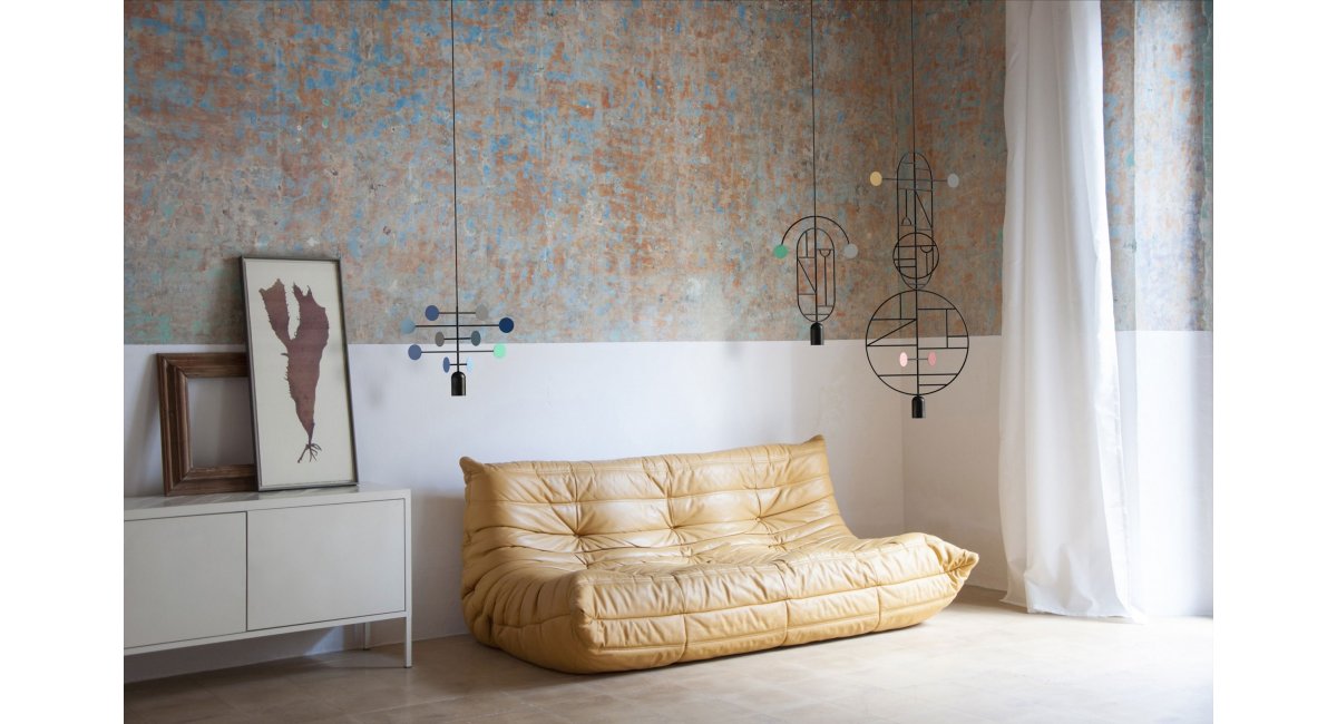 LINES &amp; DOTS - varios modelos - lámpara de techo - Gofi - MINIM - lifestyle salón