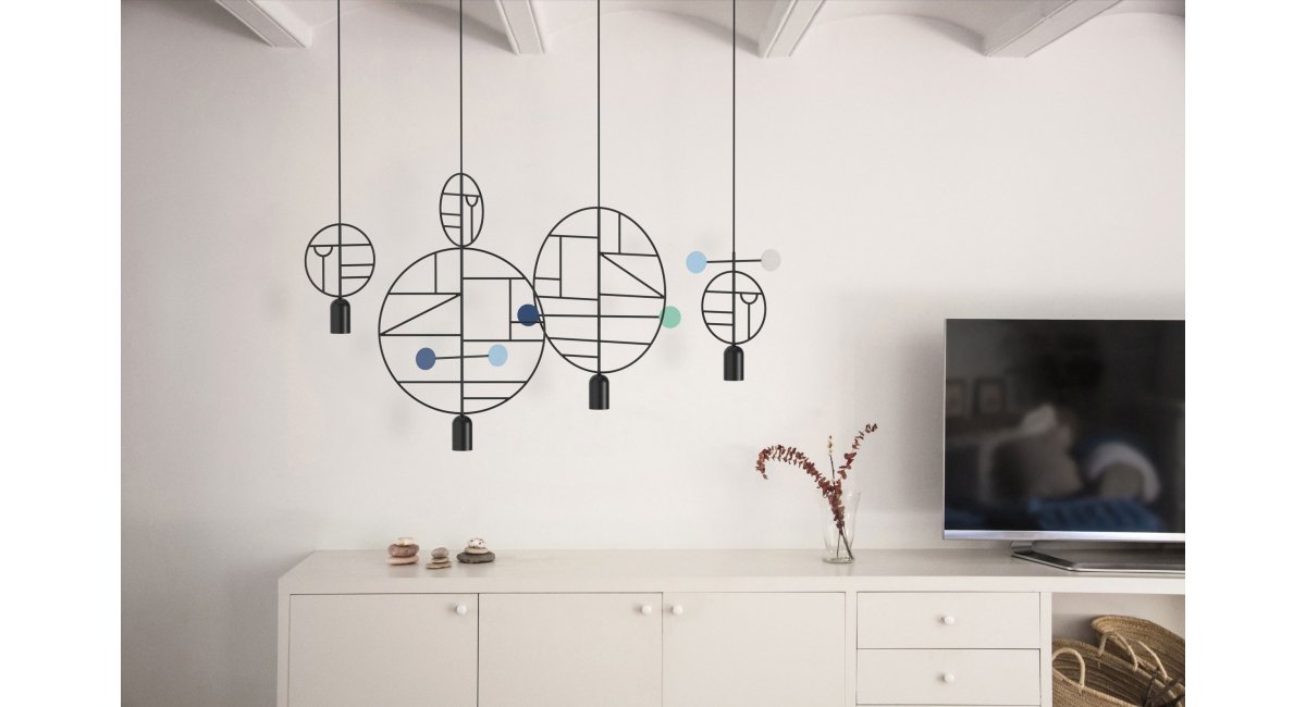 LINES &amp; DOTS - varios modelos - lámpara de techo - Gofi - MINIM - lifestyle
