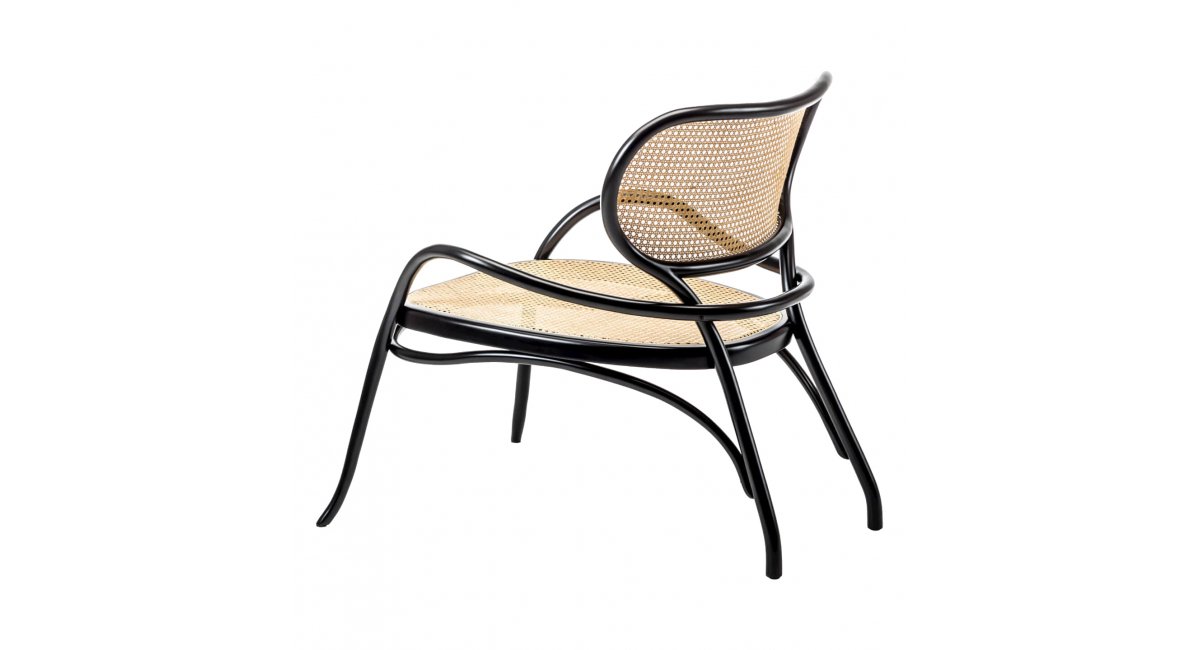 Lehnstuhl - butaca - gebrueder thonet vienna - MINIM - estructura en negro