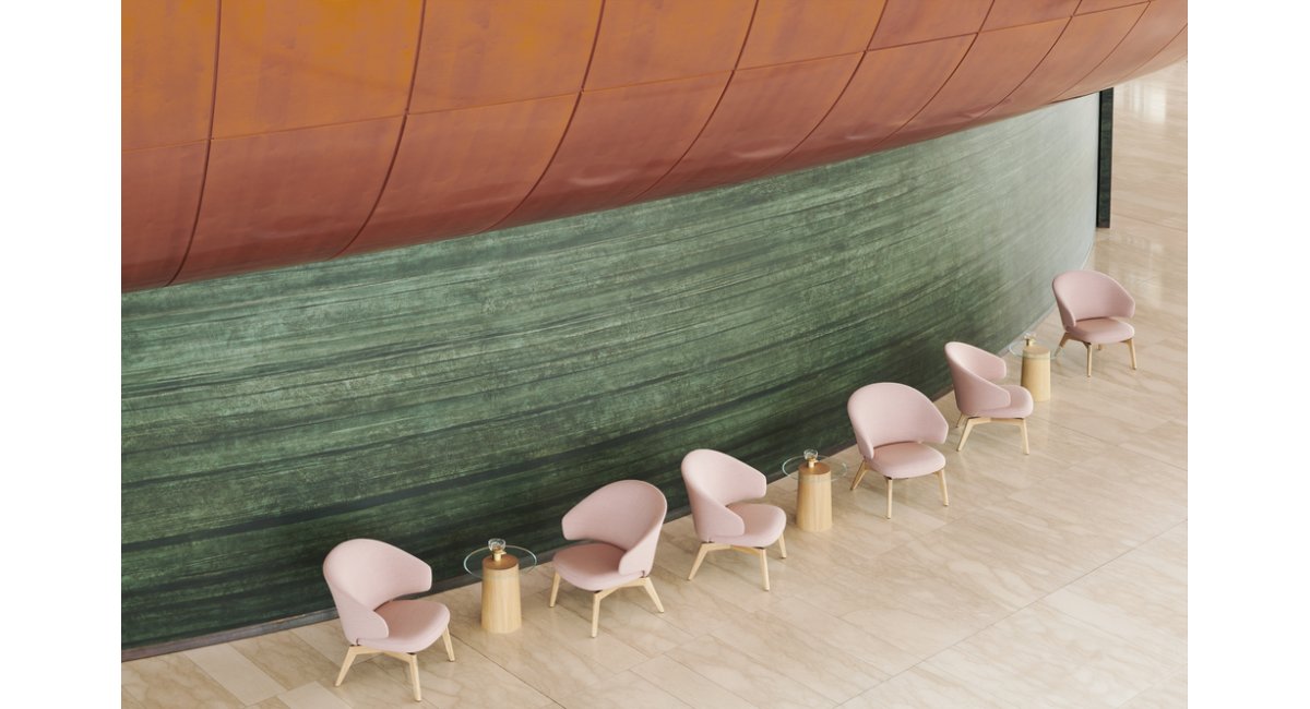 Let - Armchair - butaca - Fritz Hansen - MINIM - lifestyle