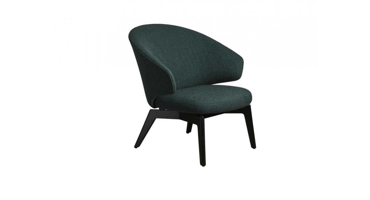 Let - Armchair - butaca verde - Fritz Hansen - MINIM