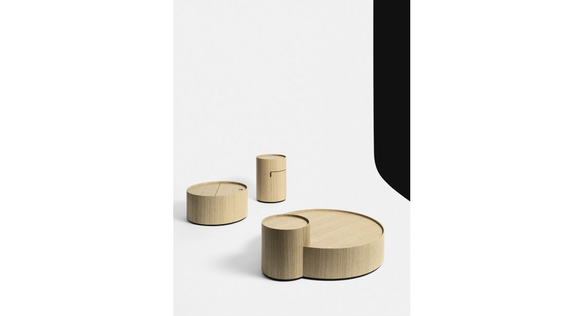 Living Divani - Moon Coffee Table - mesita - MINIM