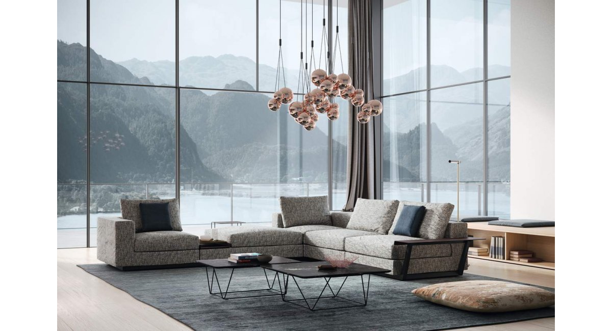Living Landscape 755 - sofá modular - Walter Knoll - MINIM - lifestyle sala