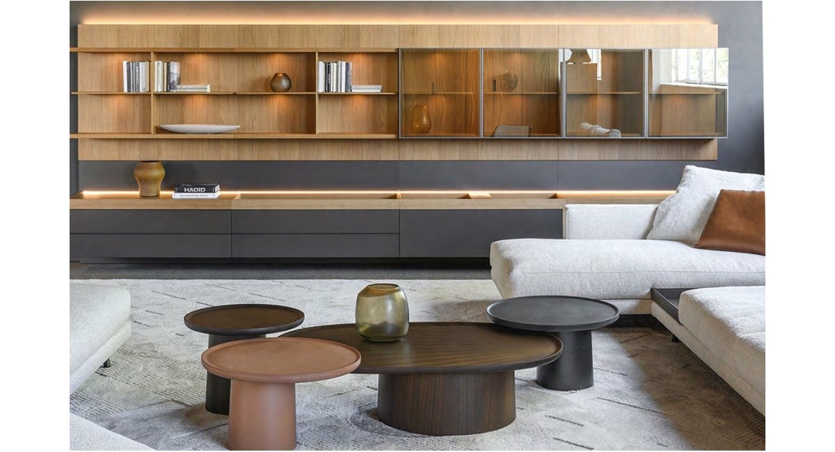 Louisa - Mesa de centro - mesa auxiliar - Molteni - MINIM - lifestyle salón