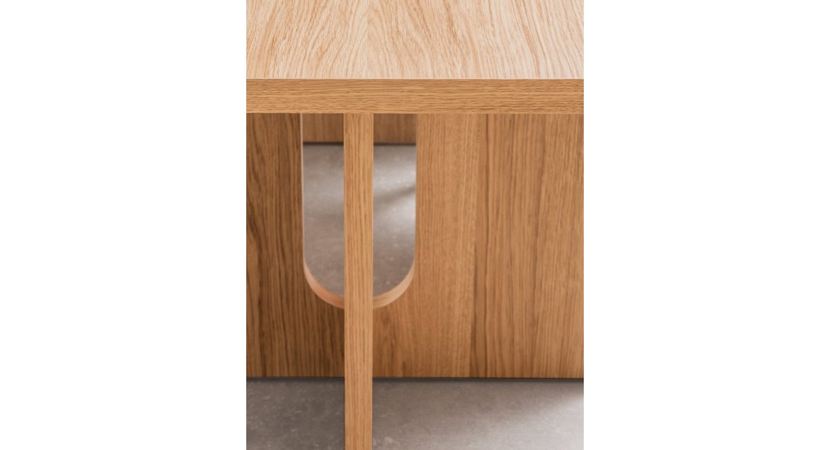 Androgyne Dining Table Rectangular Menu en MINIM