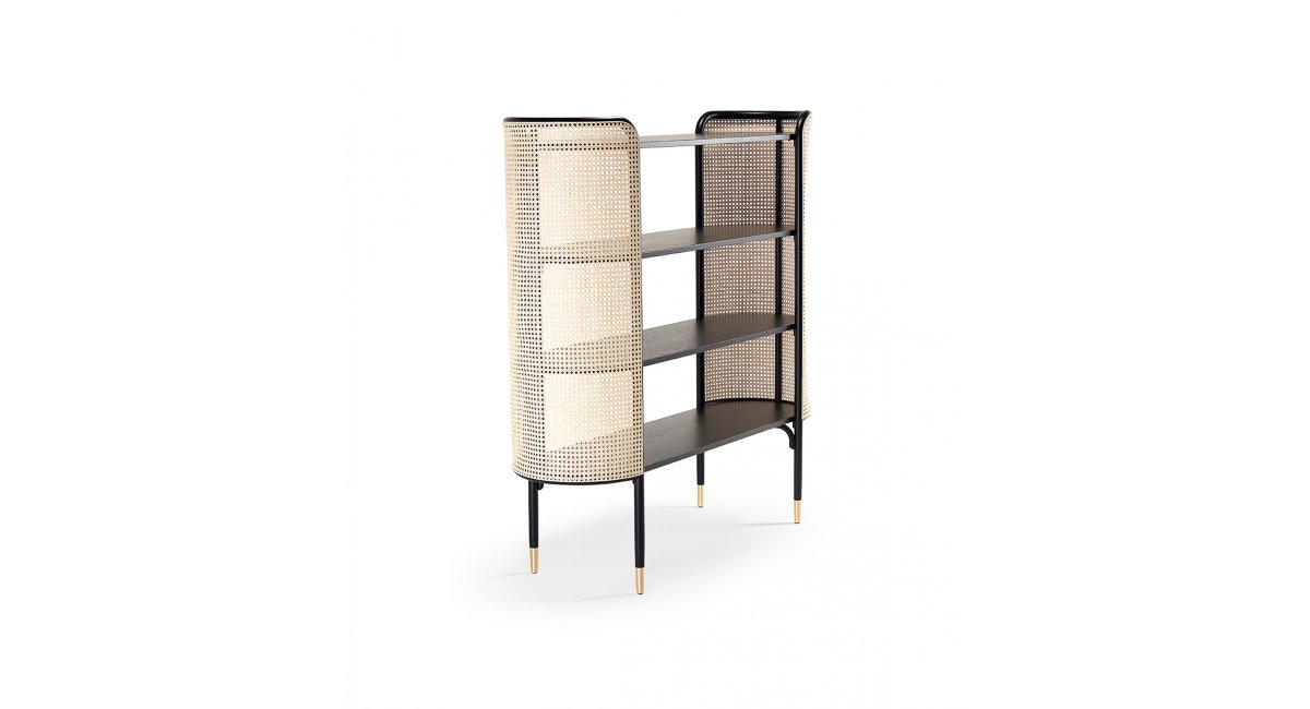 MOS - bookcase - librería - GamFratesi - gebrüder Thonet Vienna - GTV - MINIM - lateral