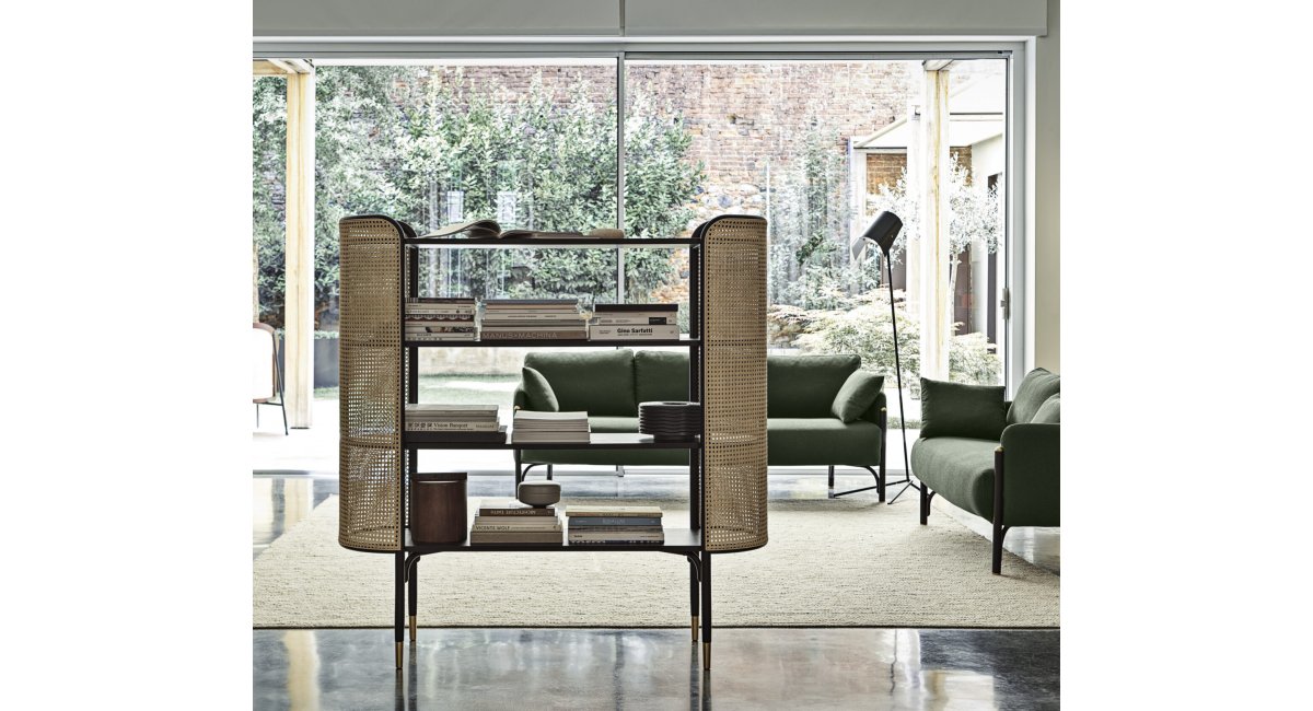 MOS - bookcase - librería - GamFratesi - gebrüder Thonet Vienna - GTV - MINIM - lifestyle