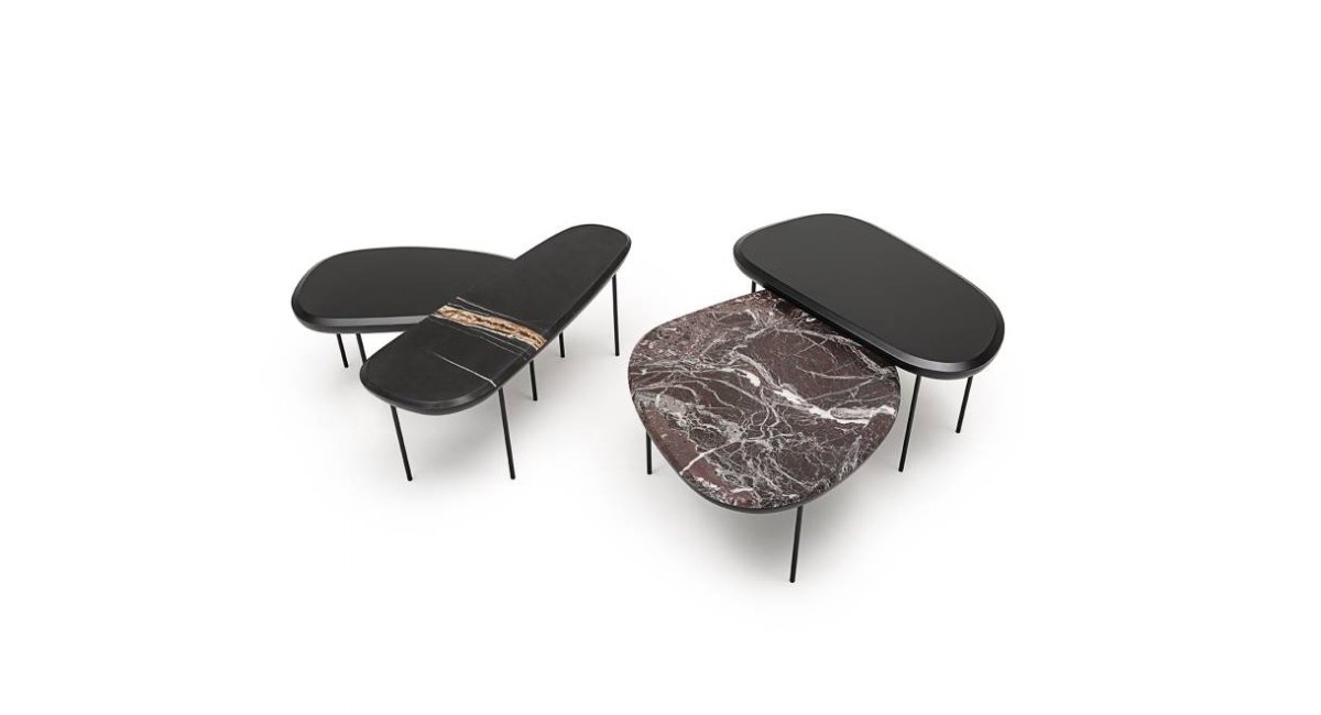 Mesa Pebbe Low table Living Divani en Minim