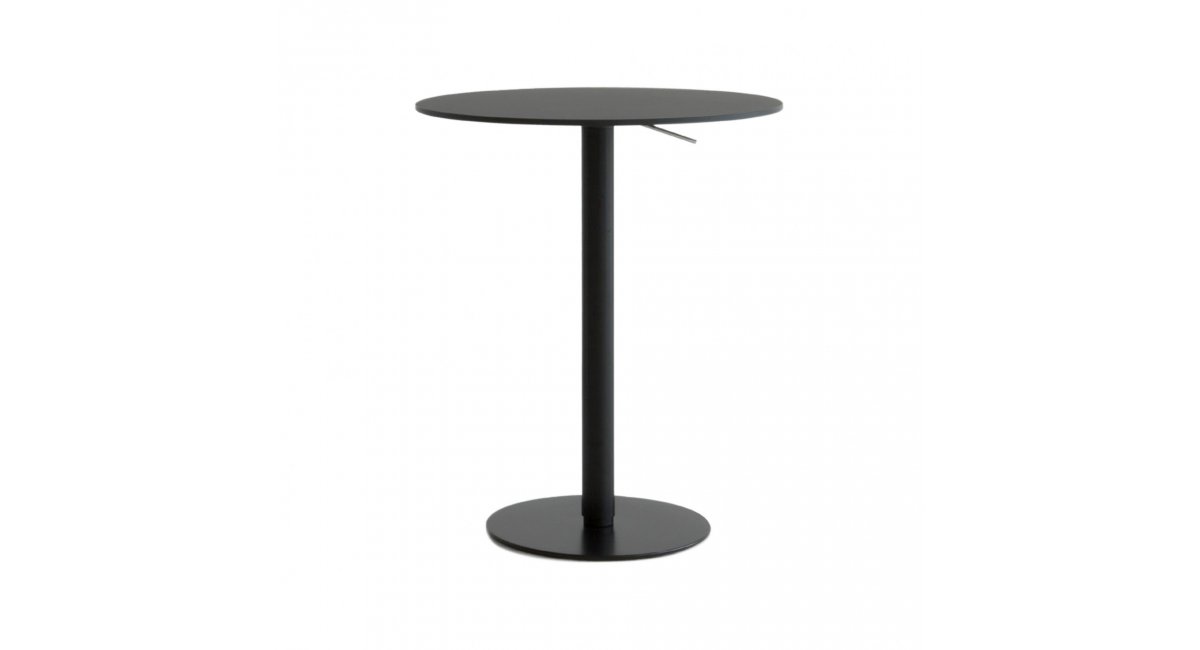 Mesa brio_La Palma_Negro_mesa minimalista_mesa ligera_mesa alta_MINIM Showroom_Barcelona_Madrid