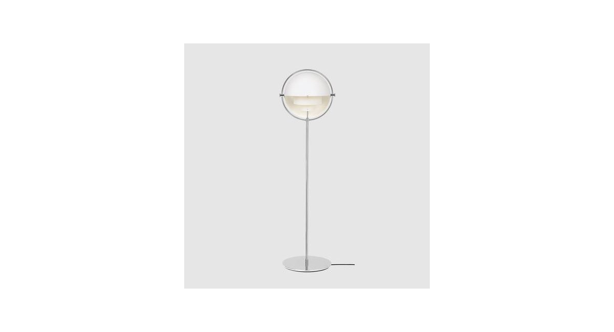Multi Lite_Floor Lamp_ lámpara de pie_lámpara cromada_Gubi_MINIM