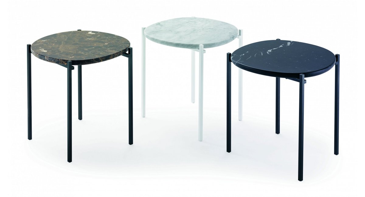 Niobe mesas auxiliares Zanotta en MINIM