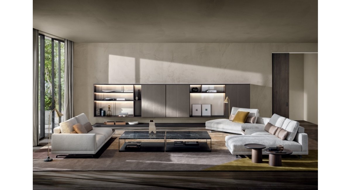 OCTAVE - SOFÁ - MOLTENI - MINIM - lifestyle sala de estar