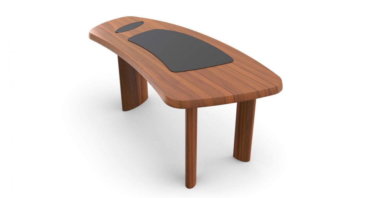 PETIT BUREAU EN FORME LIBRE - escritorio - Cassina - MINIM