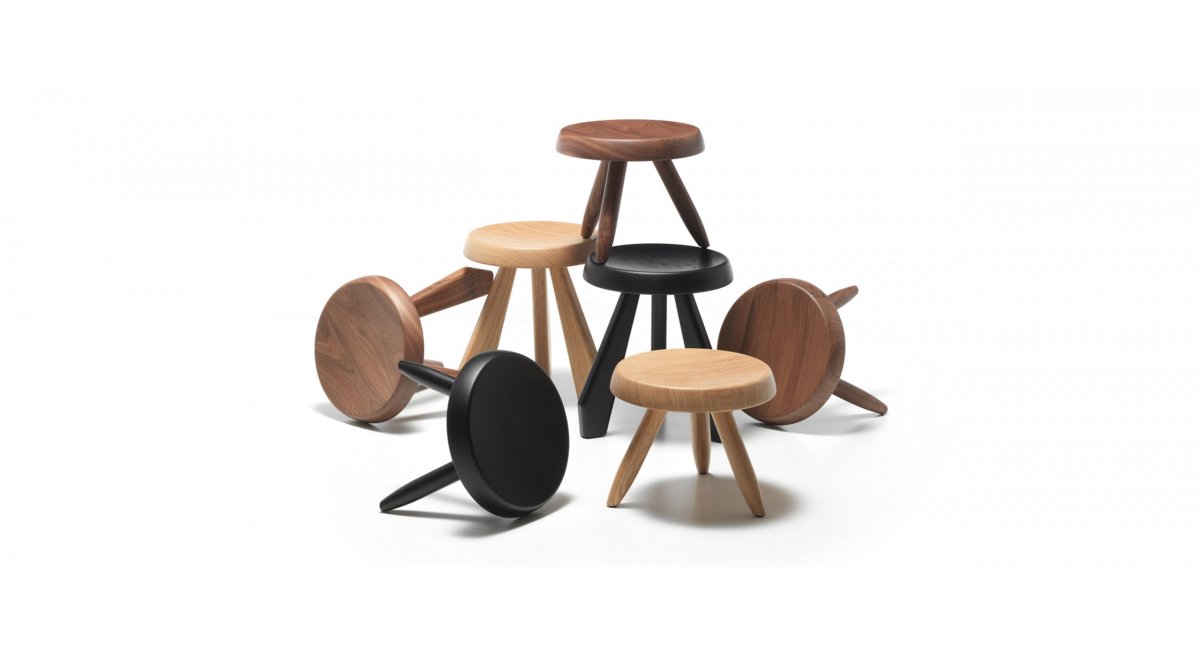 Cassina, 523 Tabouret Méribel 524 Tabouret Berger