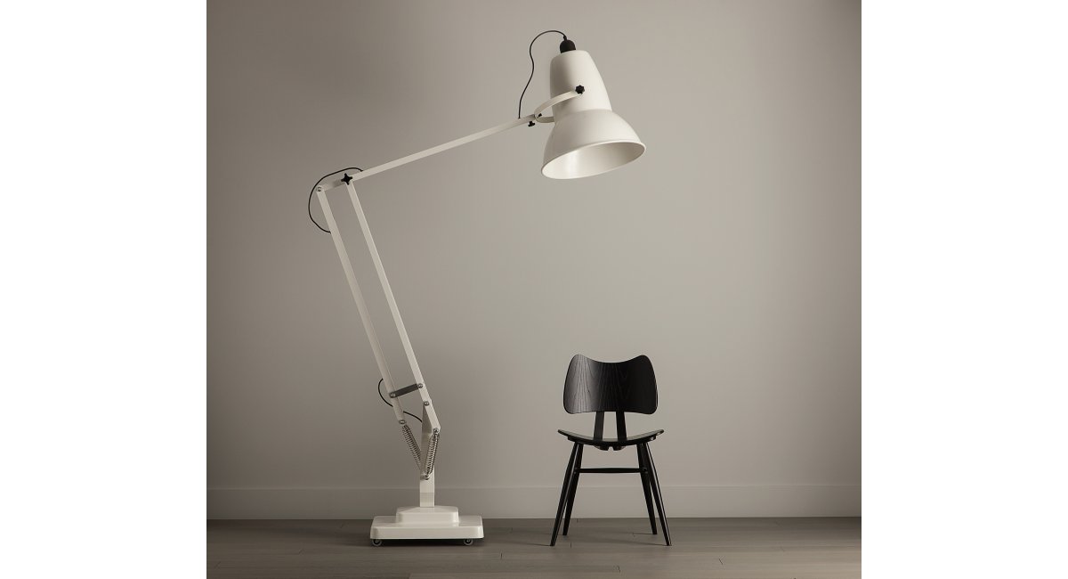 Anglepoise, Original 1227 Giant brass floor lamp