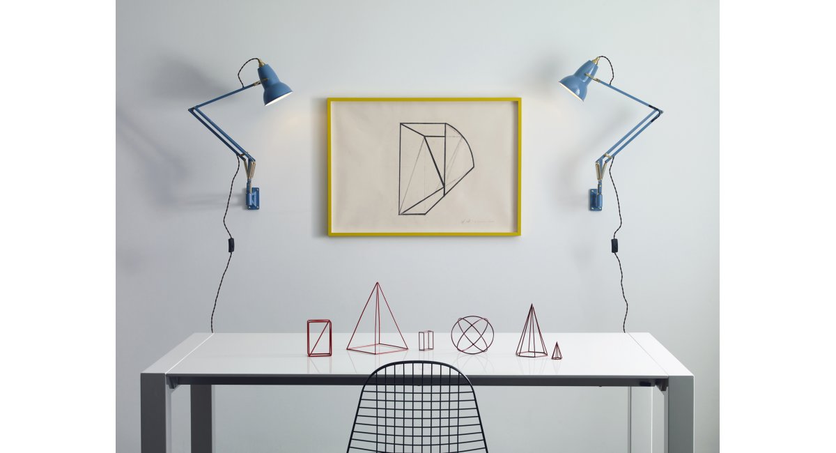 Anglepoise, Original 1227 Brass Wall Mounted Lamp