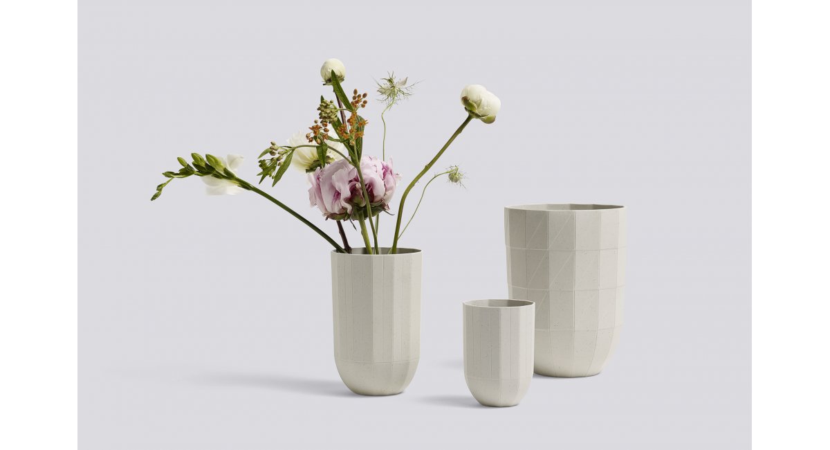 Hay, Paper Porcelain Vase